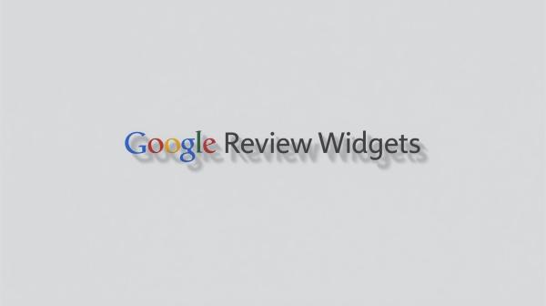 google review widgets