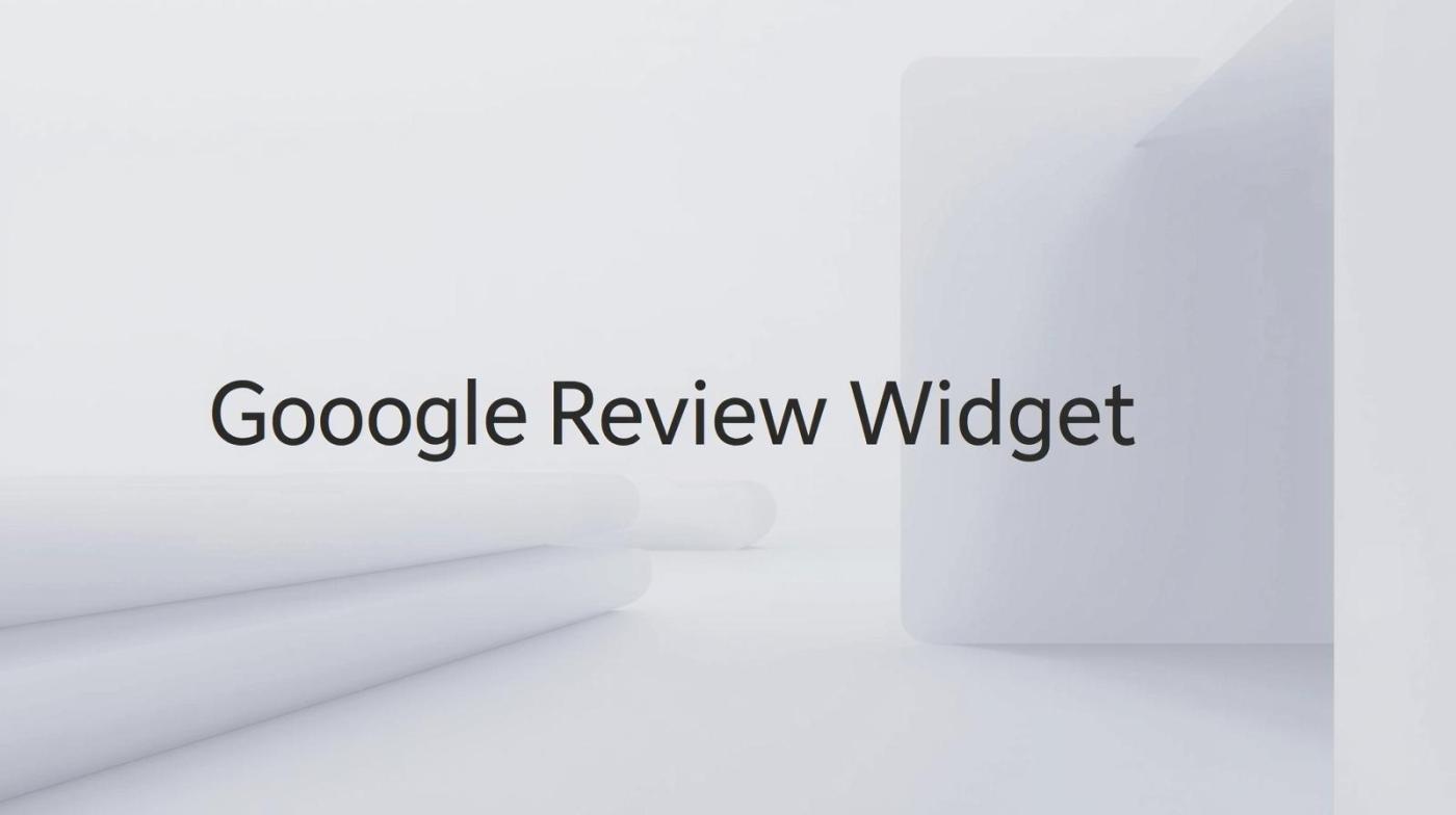 google review widget