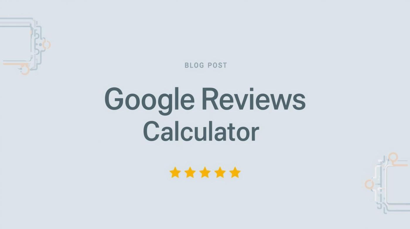 google review calculator