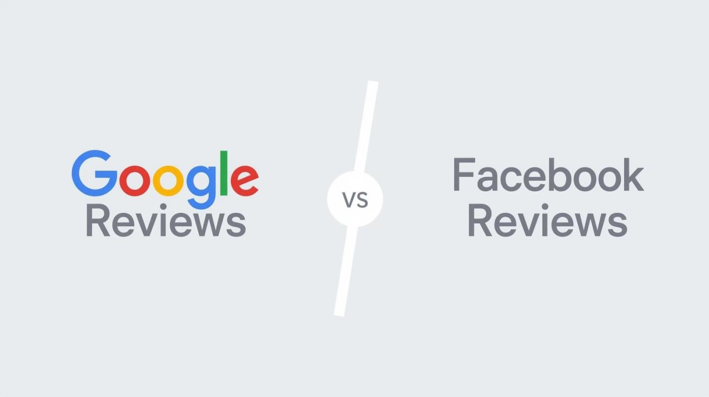 google reviews vs facebook reviews