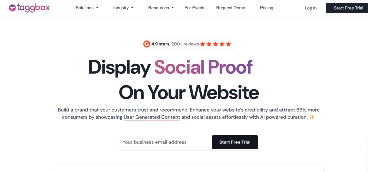 Google review widget